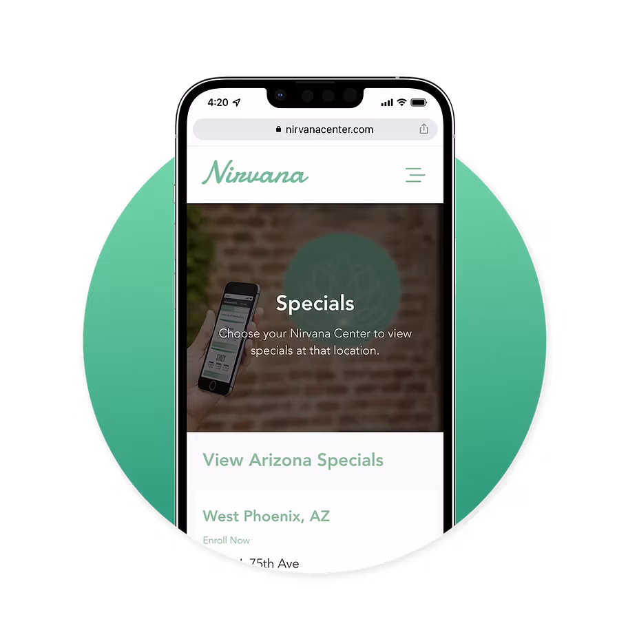 Nirvana Center Medical Delivery Marijuana Dispensary Elyria OH Specials Nirvana Center Specials